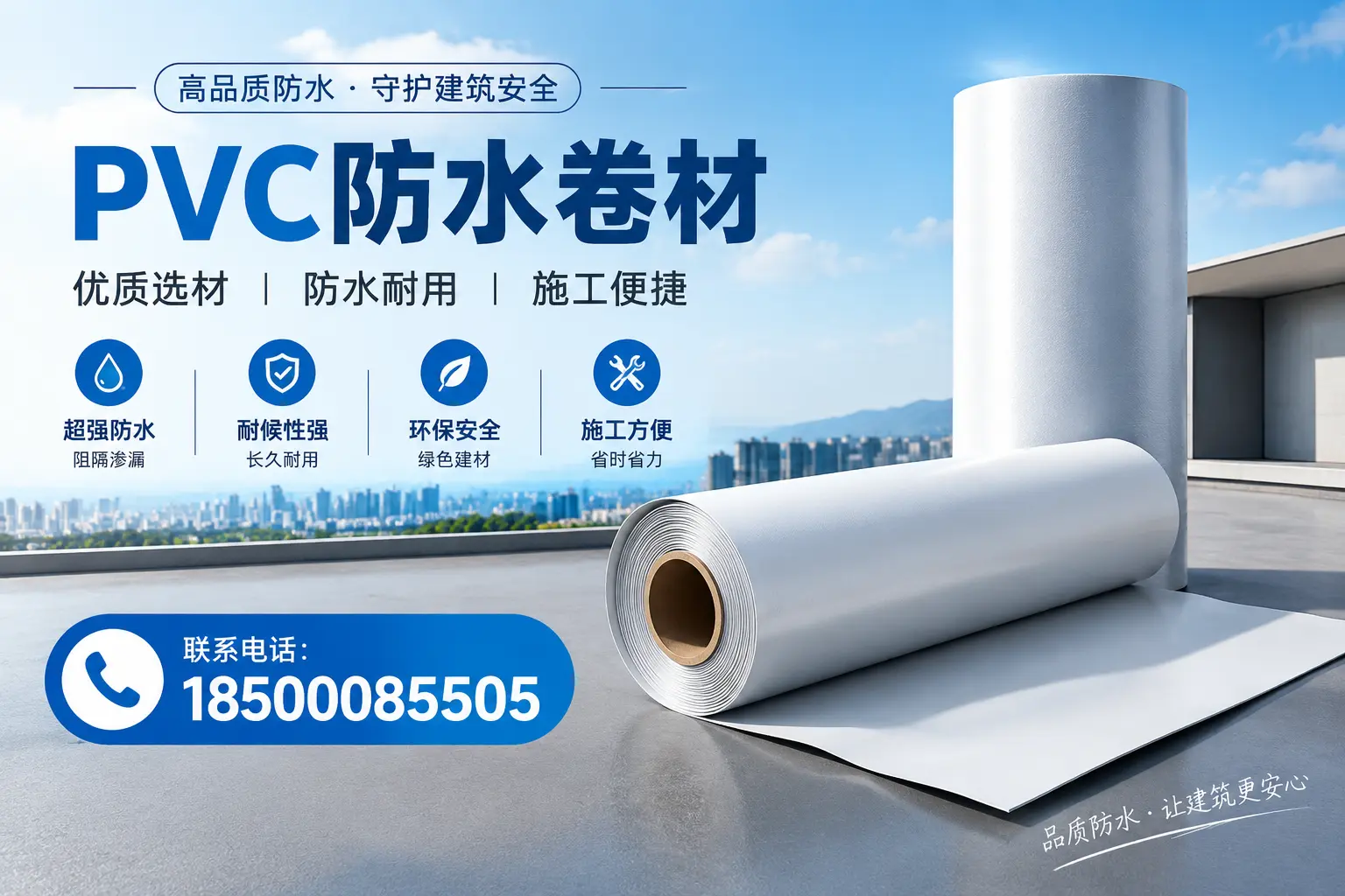 如何评估PVC防水卷材的性价比?九江消费者必读